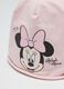 Pink Stretch Cotton Baby Hat with Minnie Print_2