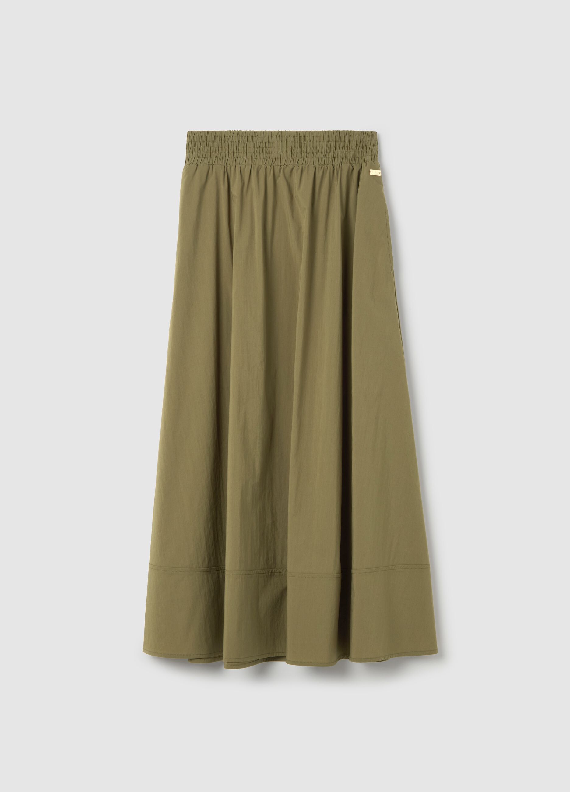 Long skirt with high waist