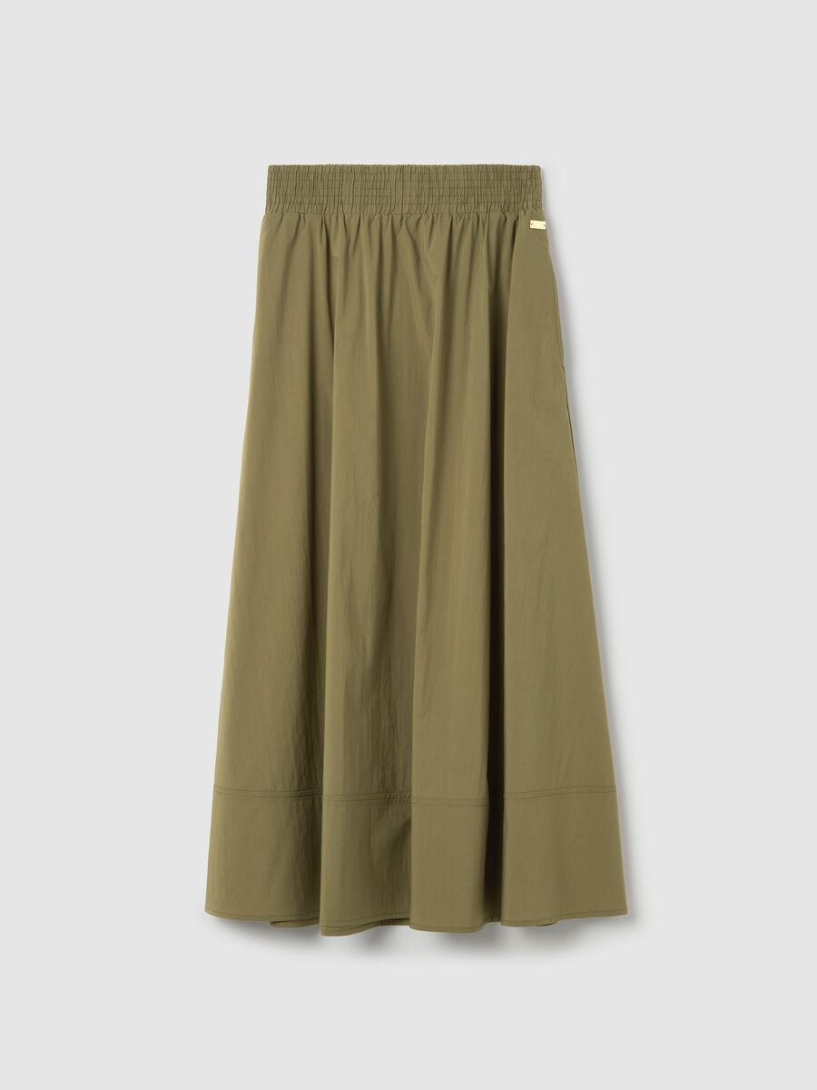 Long skirt with high waist_4