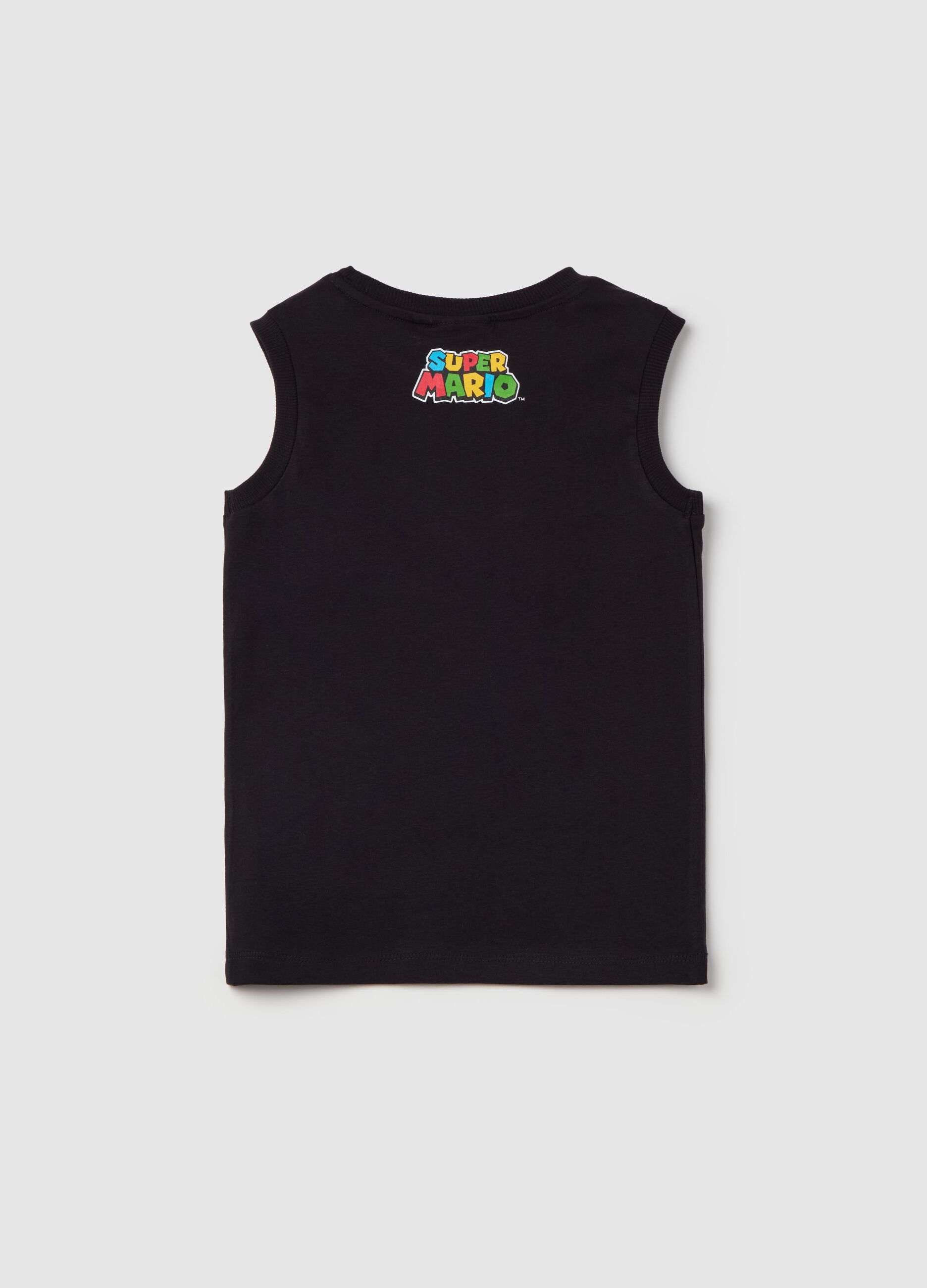 Racer back vest in cotton with Super Mario™ print