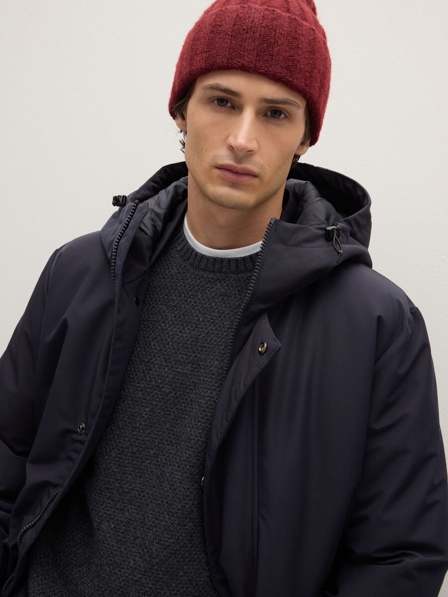 Stretch Fabric Red Cap_3