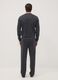 Grey organic cotton pyjamas with Henley neckline_3