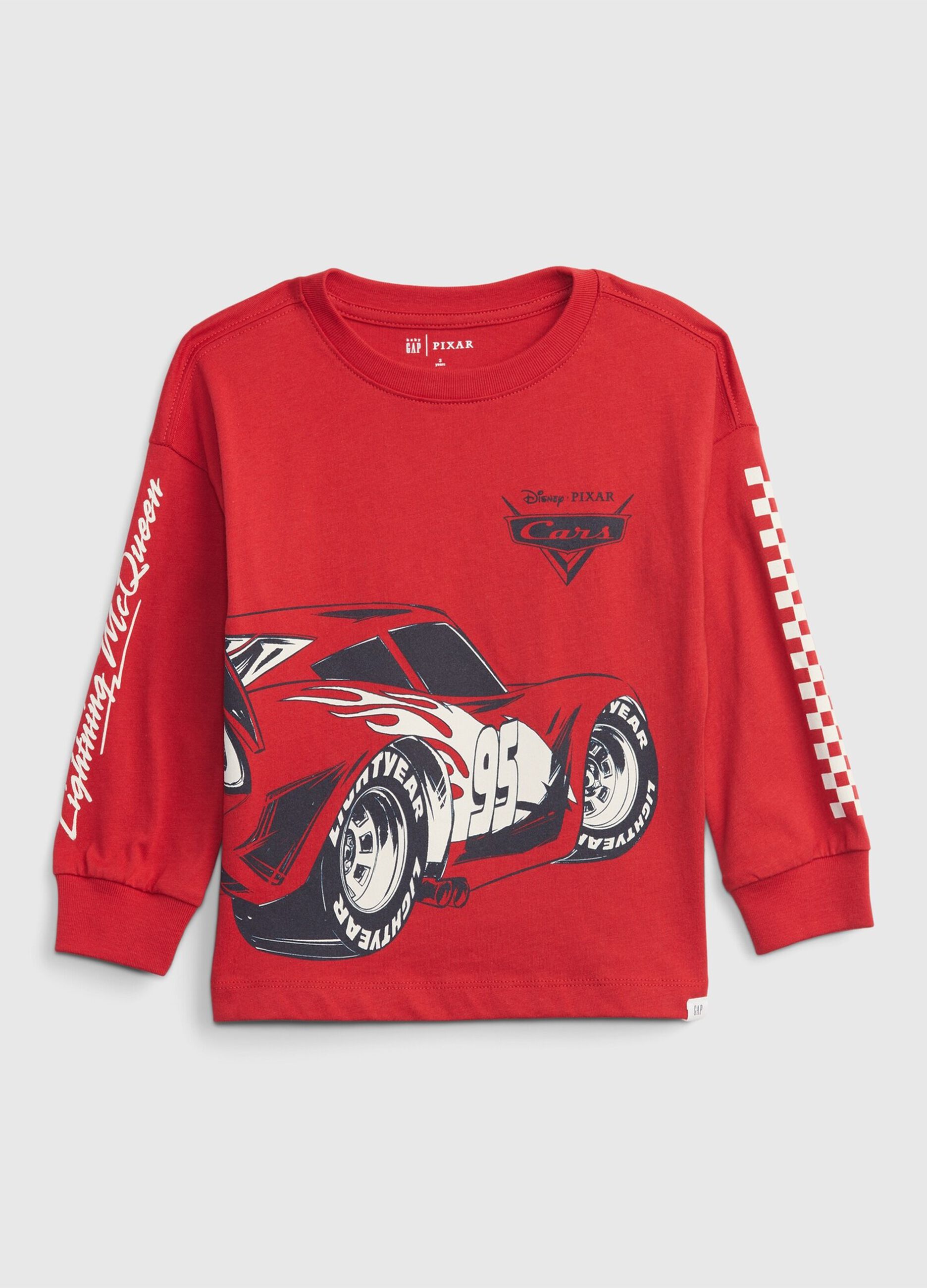 T-shirt oversize con stampa Disney Cars