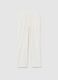 White coral fleece regular fit pyjama trousers_4
