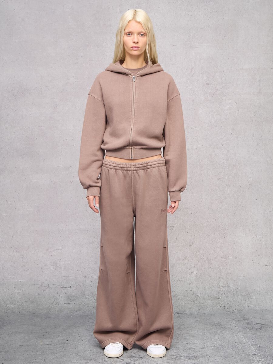 Mocha Flare Sweatpants_0