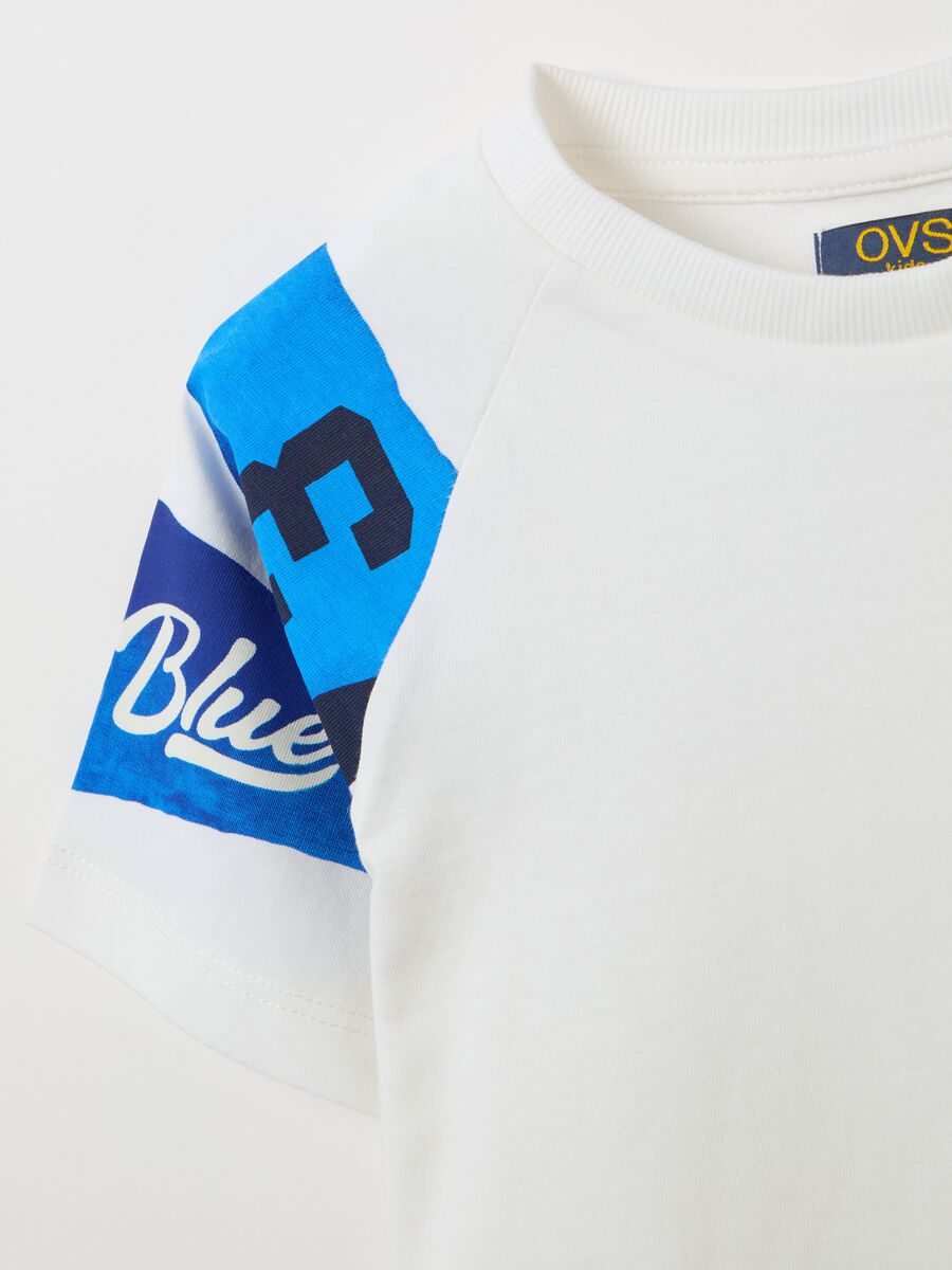 T-shirt in cotton with nautical print_2
