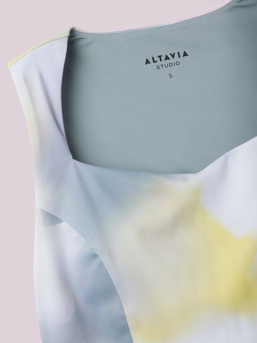 Crop top tie dye con sostegno leggero ALTAVIA STUDIO_5