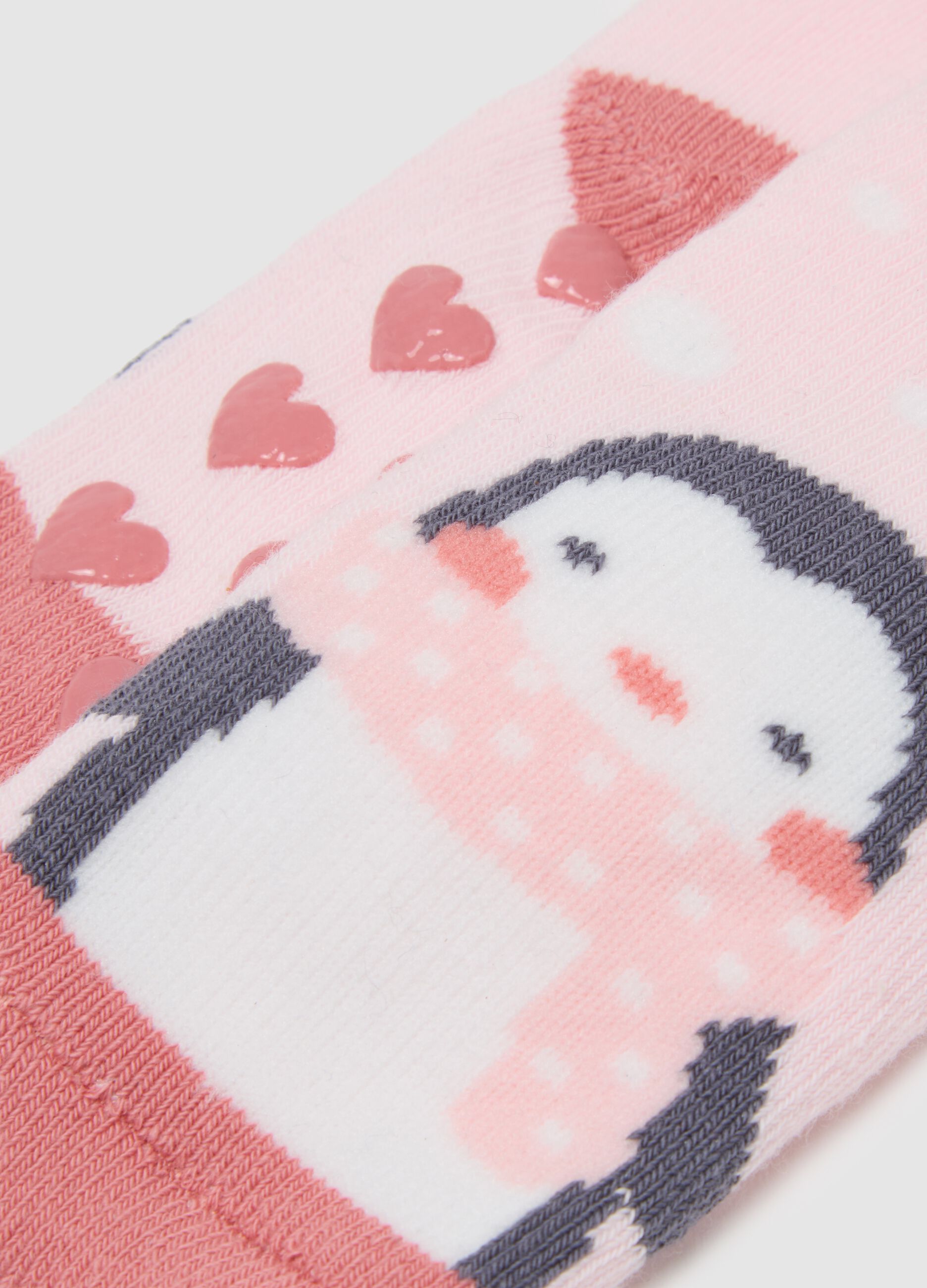 Two-pack baby cotton socks in multicolour