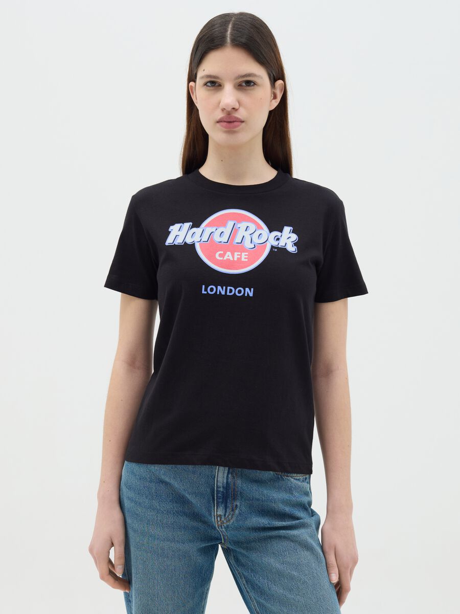T-shirt with Hard Rock Cafè London print_0
