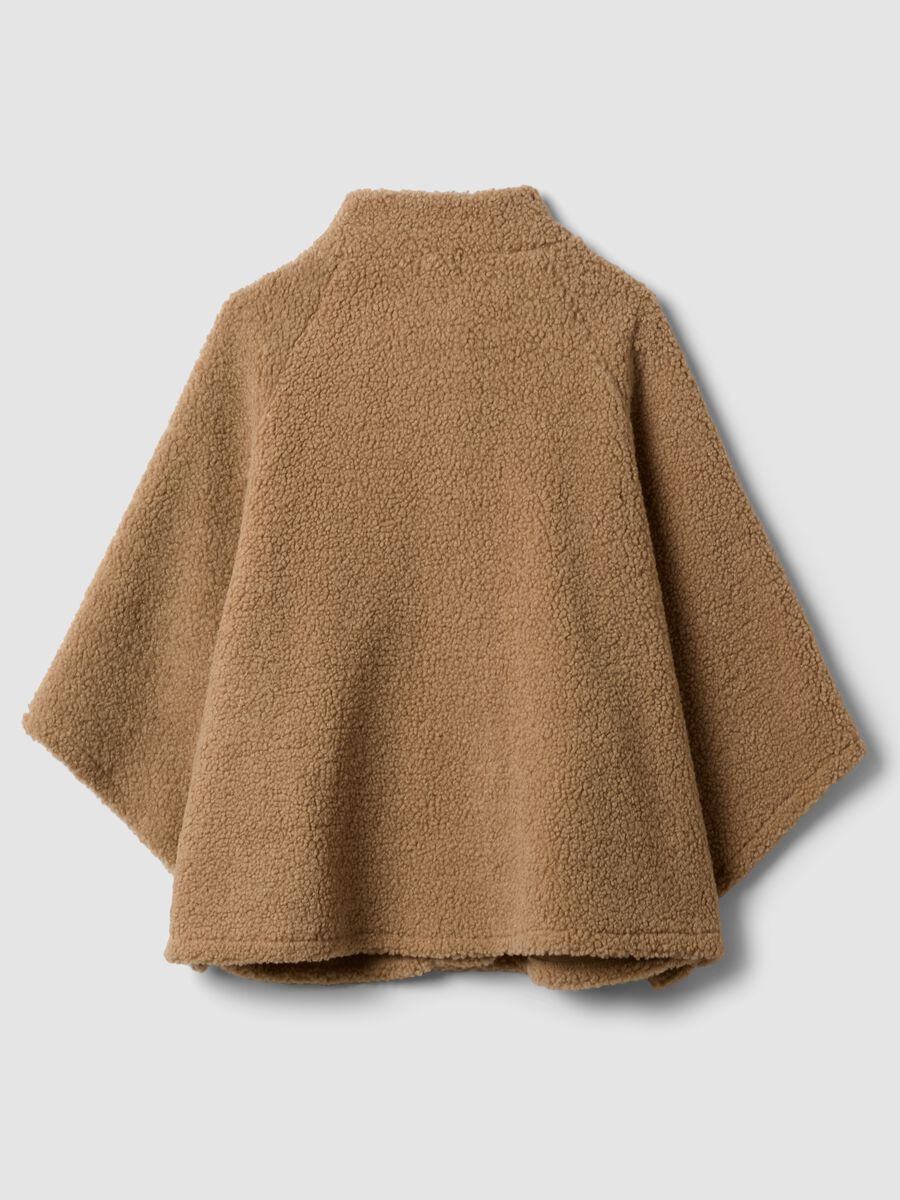 Cappotto marrone chiaro regular fit con bottoni_2