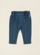 Baby girls&rsquo; blue stretch-cotton slim-fit denim jeans_0