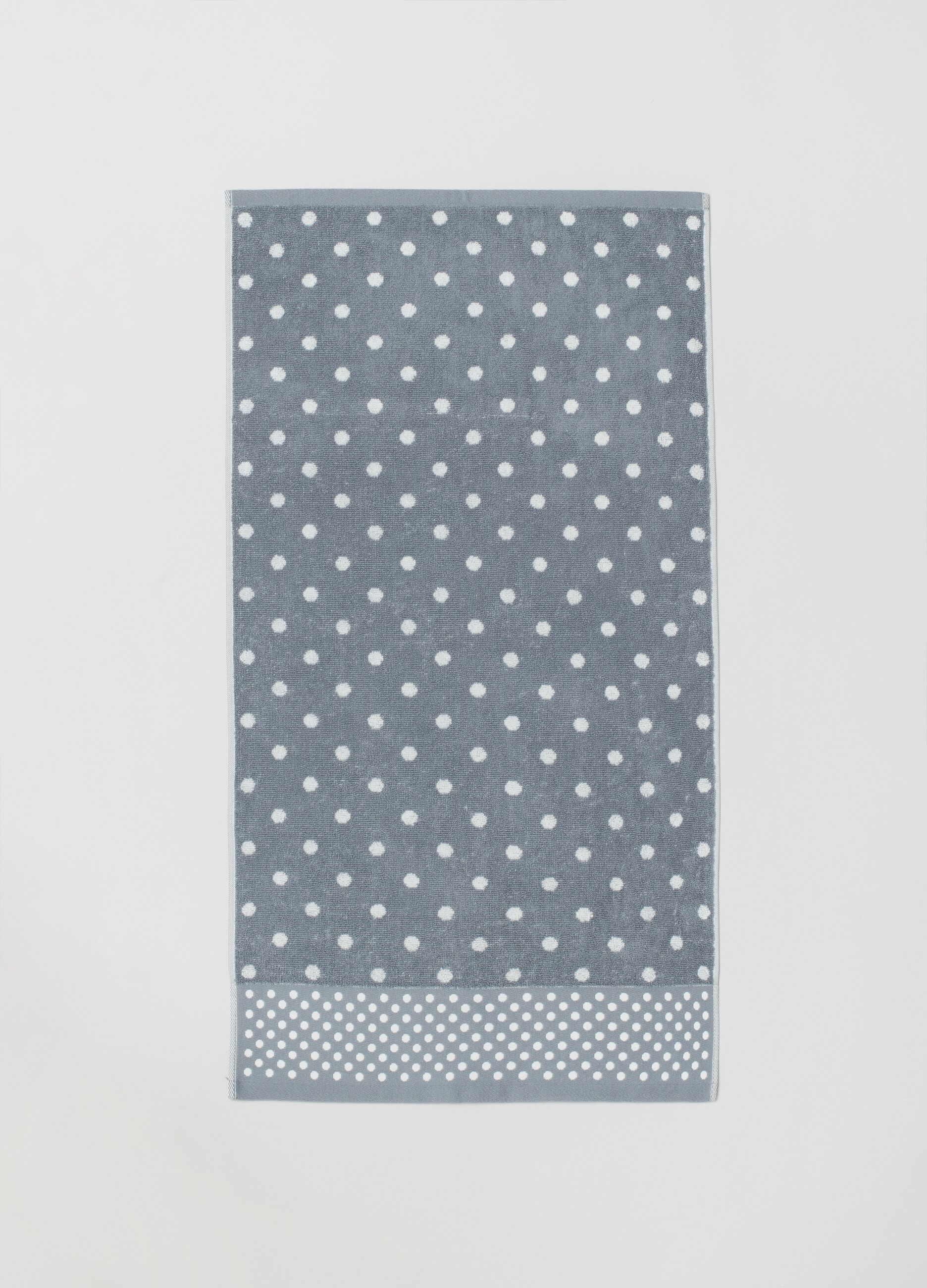 Asciugamano viso 50x90 pois grigio chiaro_1