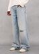Baggy Denim Washed Light Blue_1