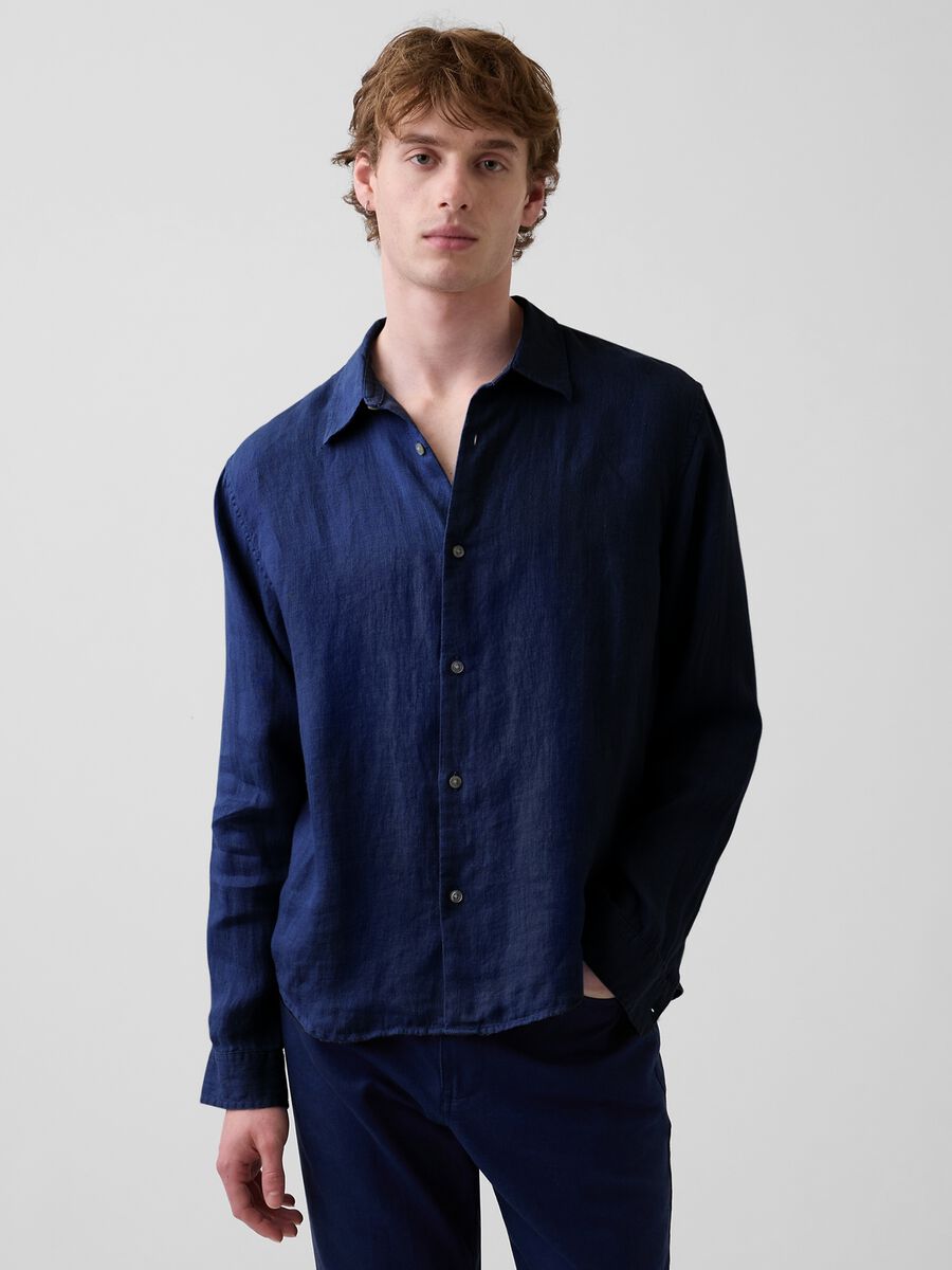 Pure linen shirt_0