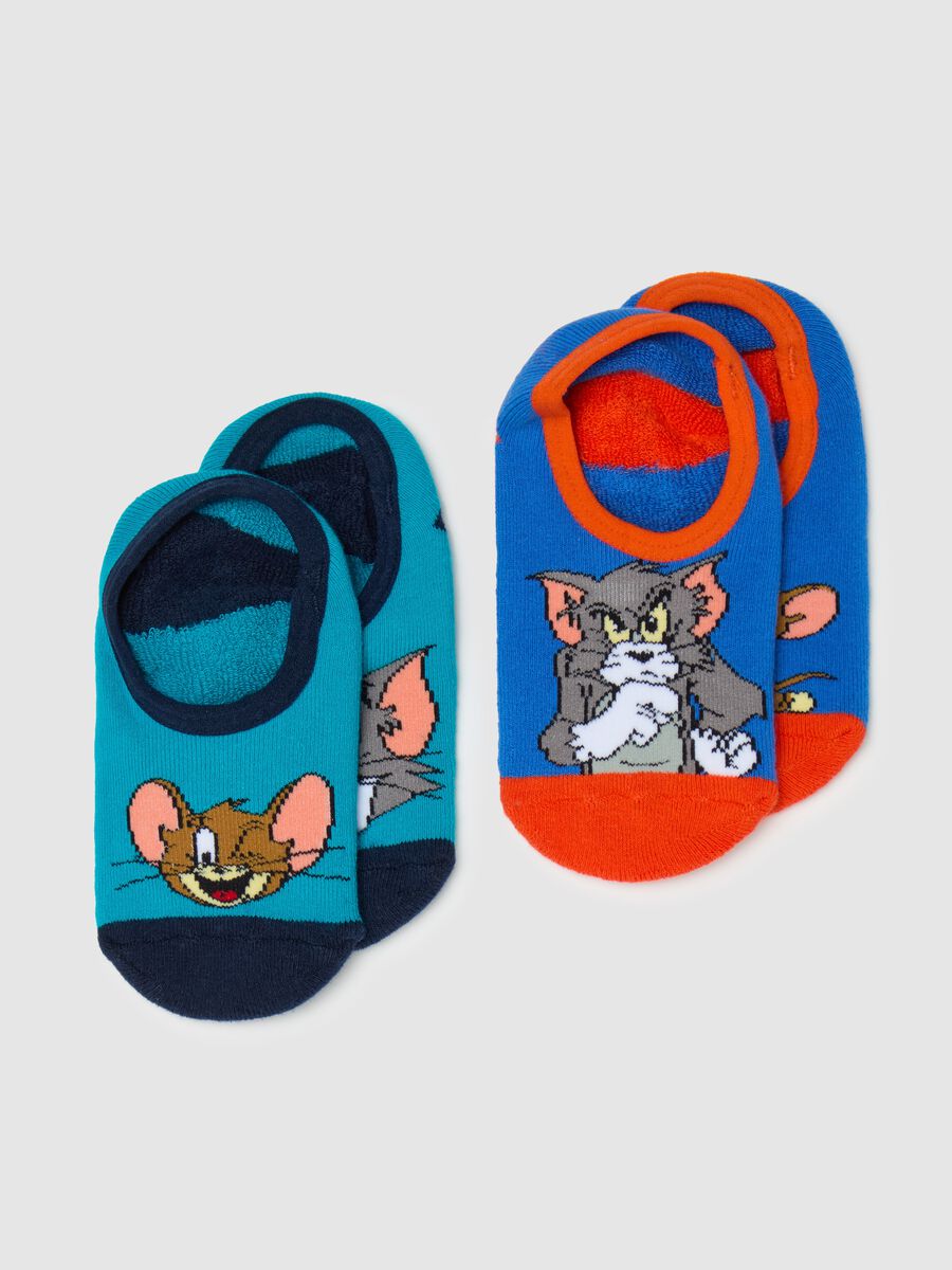 Two-pack Tom & Jerry slipper socks_0