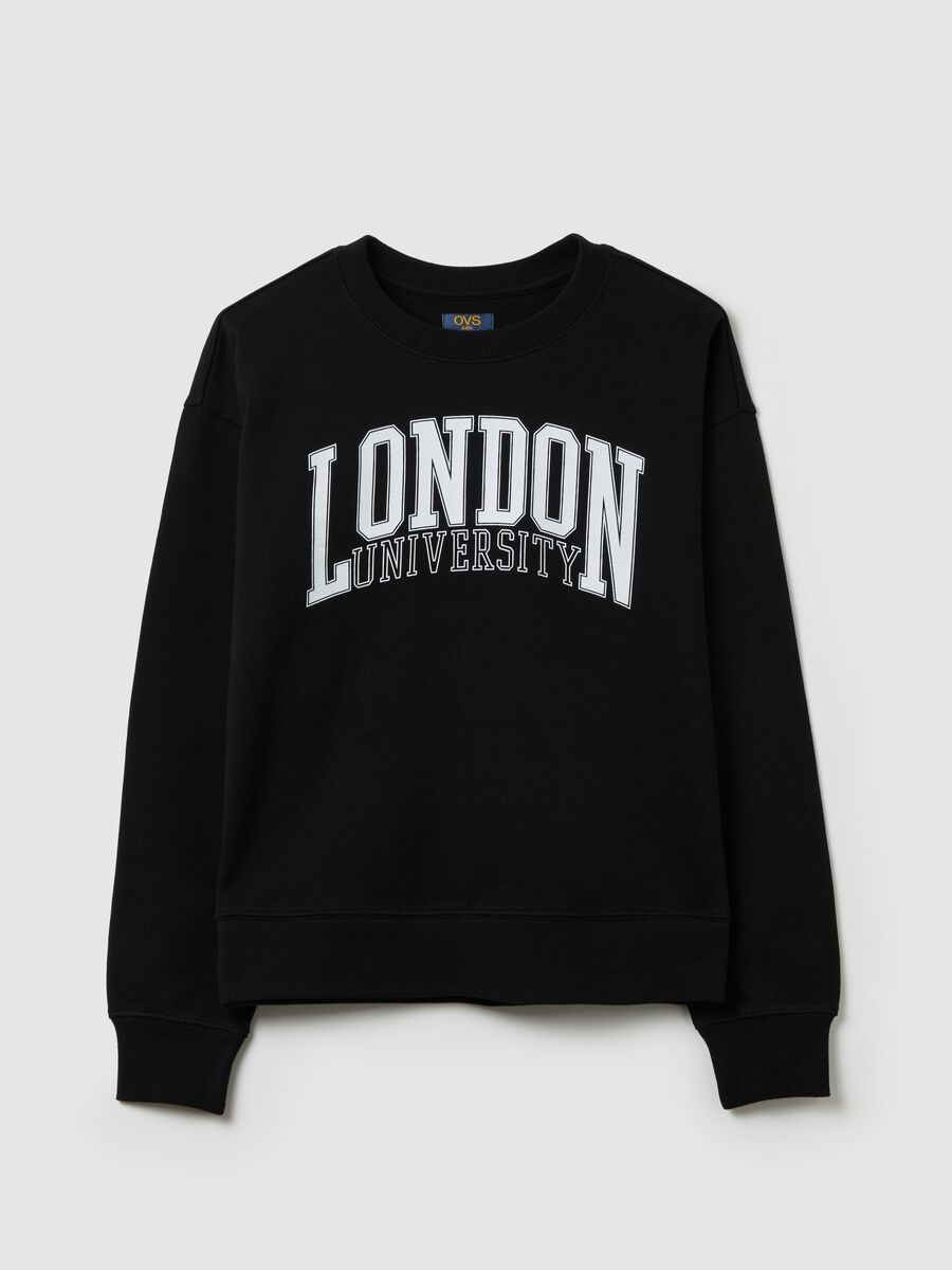 French terry sweatshirt with print_3