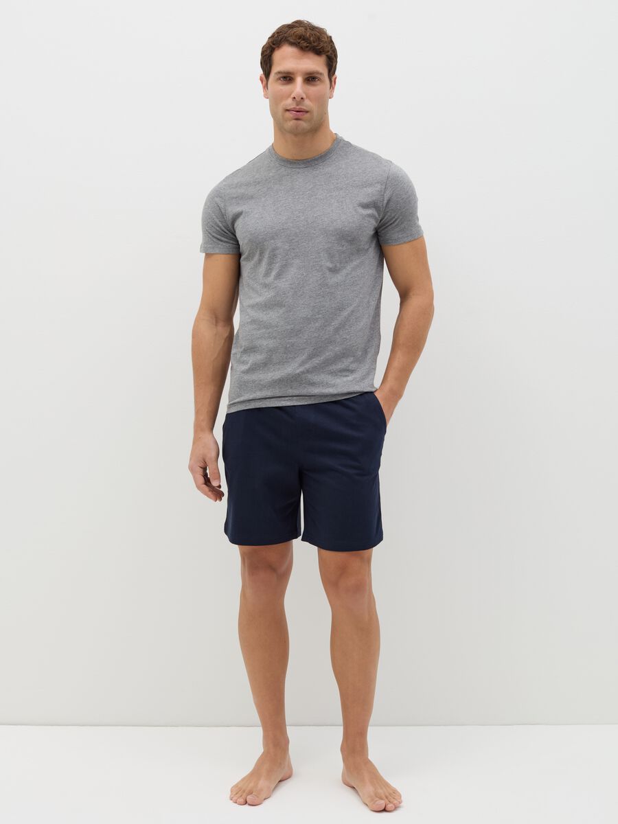 Short pyjama trousers with drawstring_0