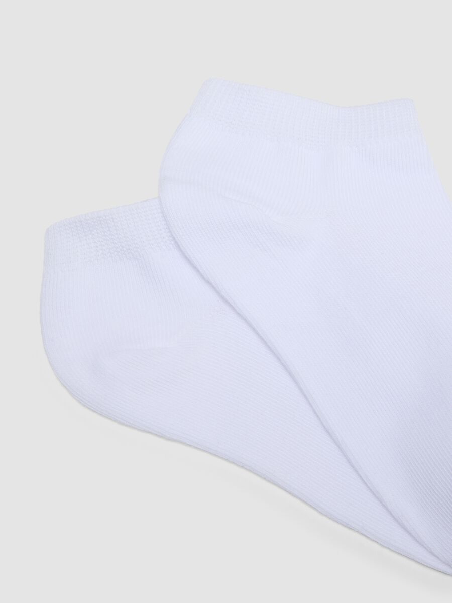 Seven-pack of white organic cotton socks_2