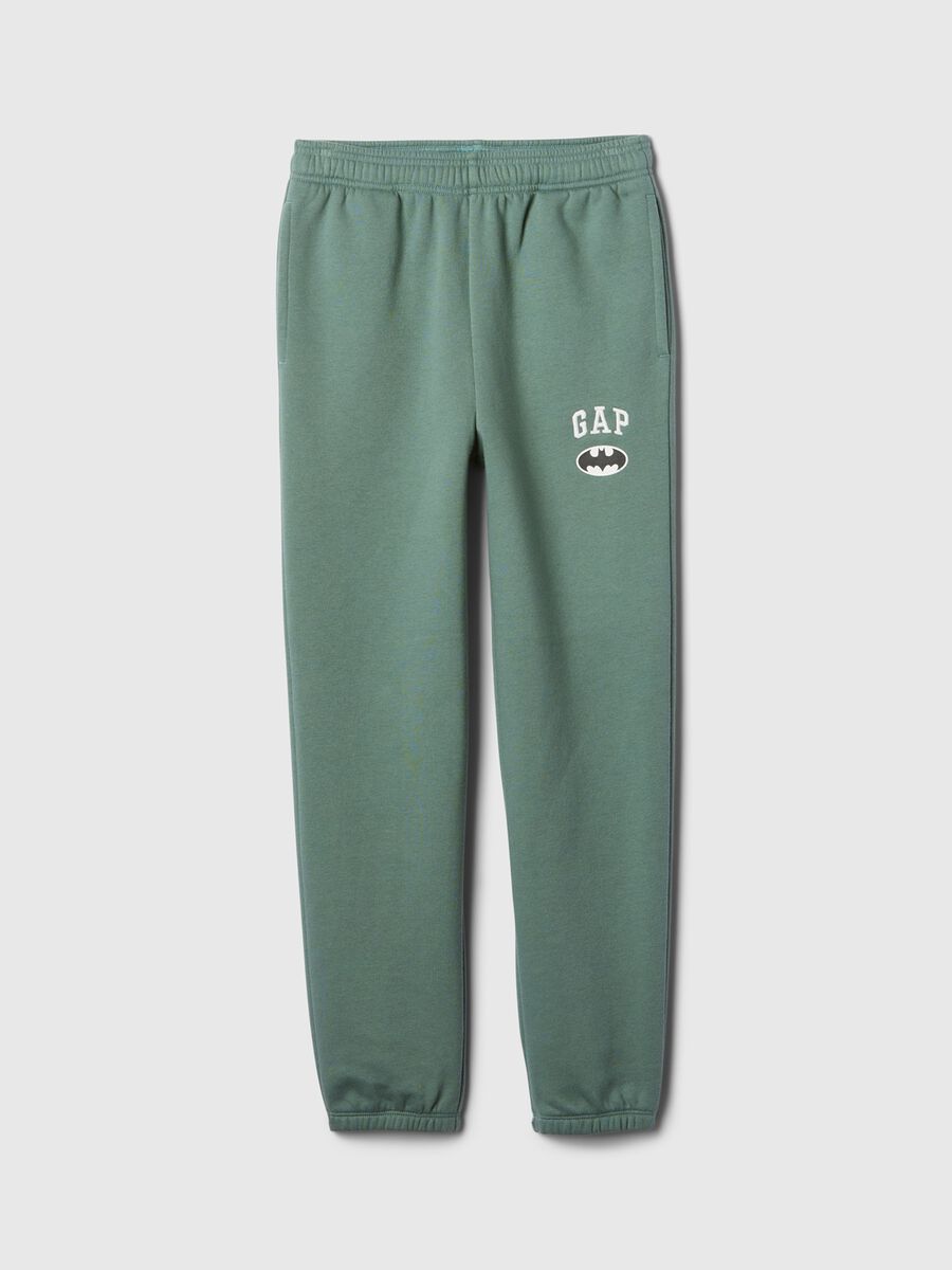 Joggers with Batman print and logo embroidery_4