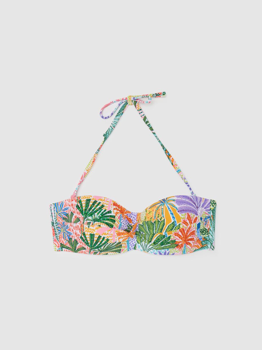 Women's Multicolour Stretch Blend Bikini_4