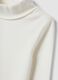 White pure cotton turtleneck T-shirt, regular fit_2