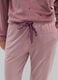 Pink striped pyjama trousers with adjustable drawstring_3