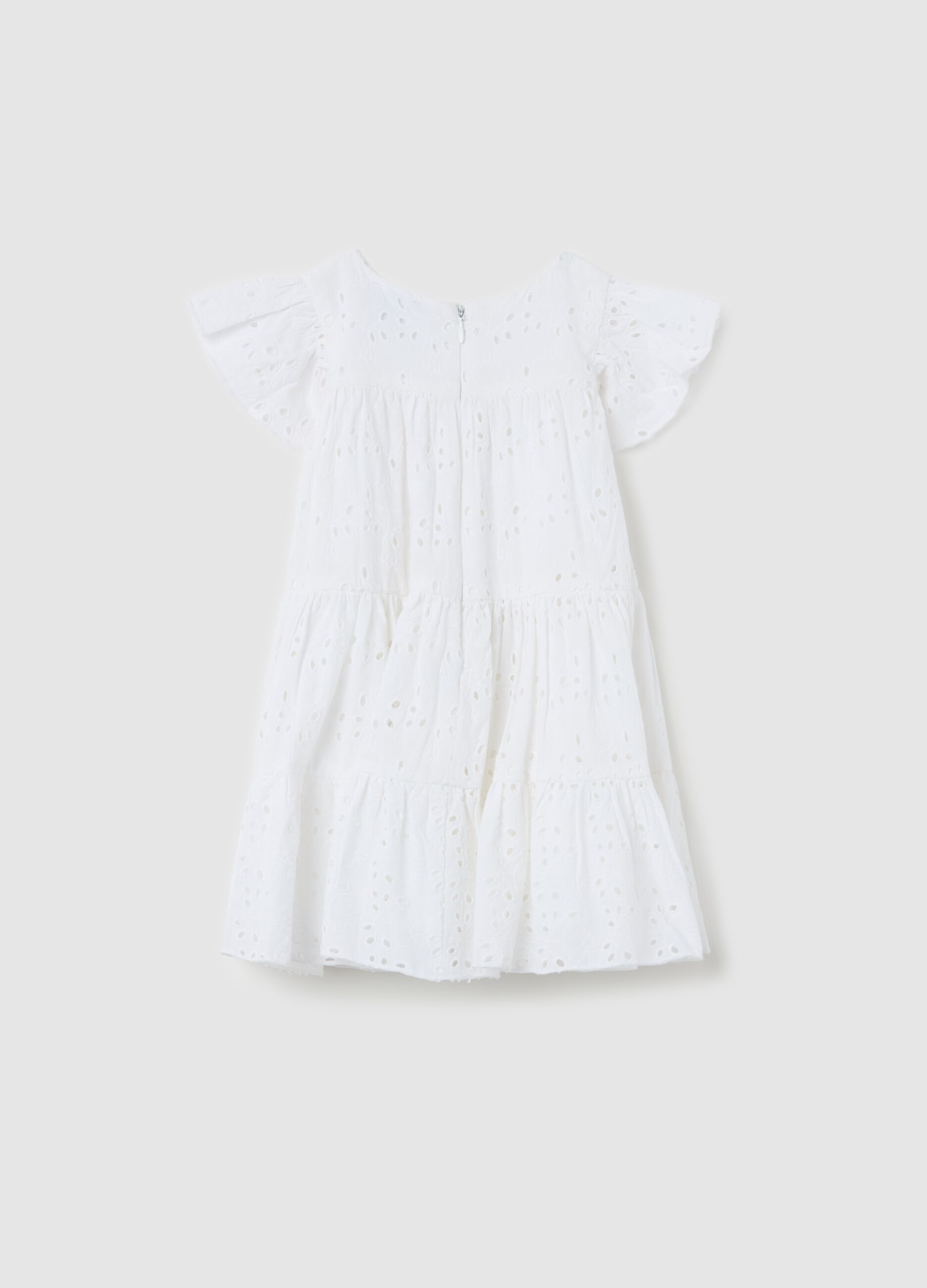 Cotton broderie anglaise dress