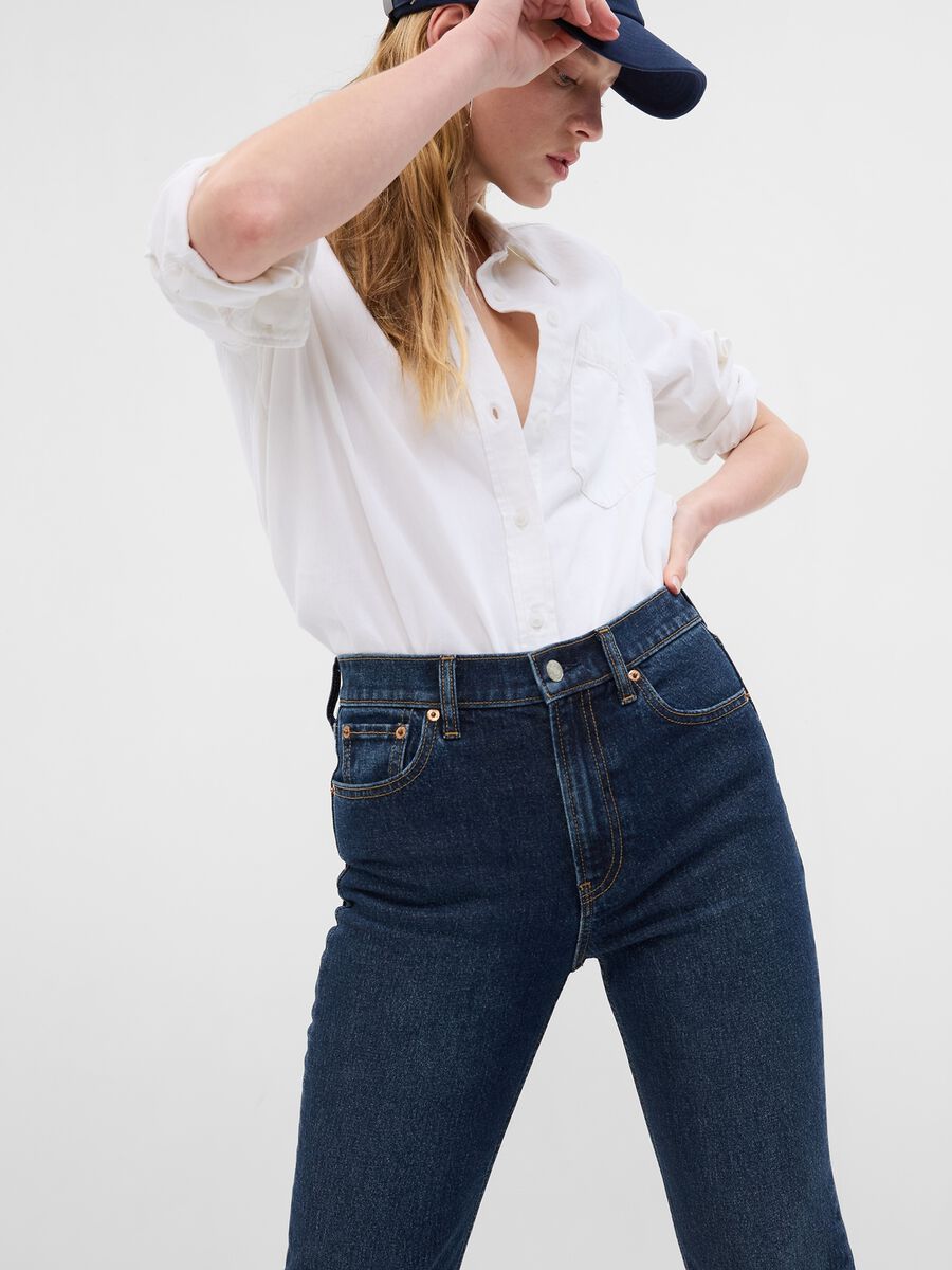 Straight-fit, high-rise jeans_2