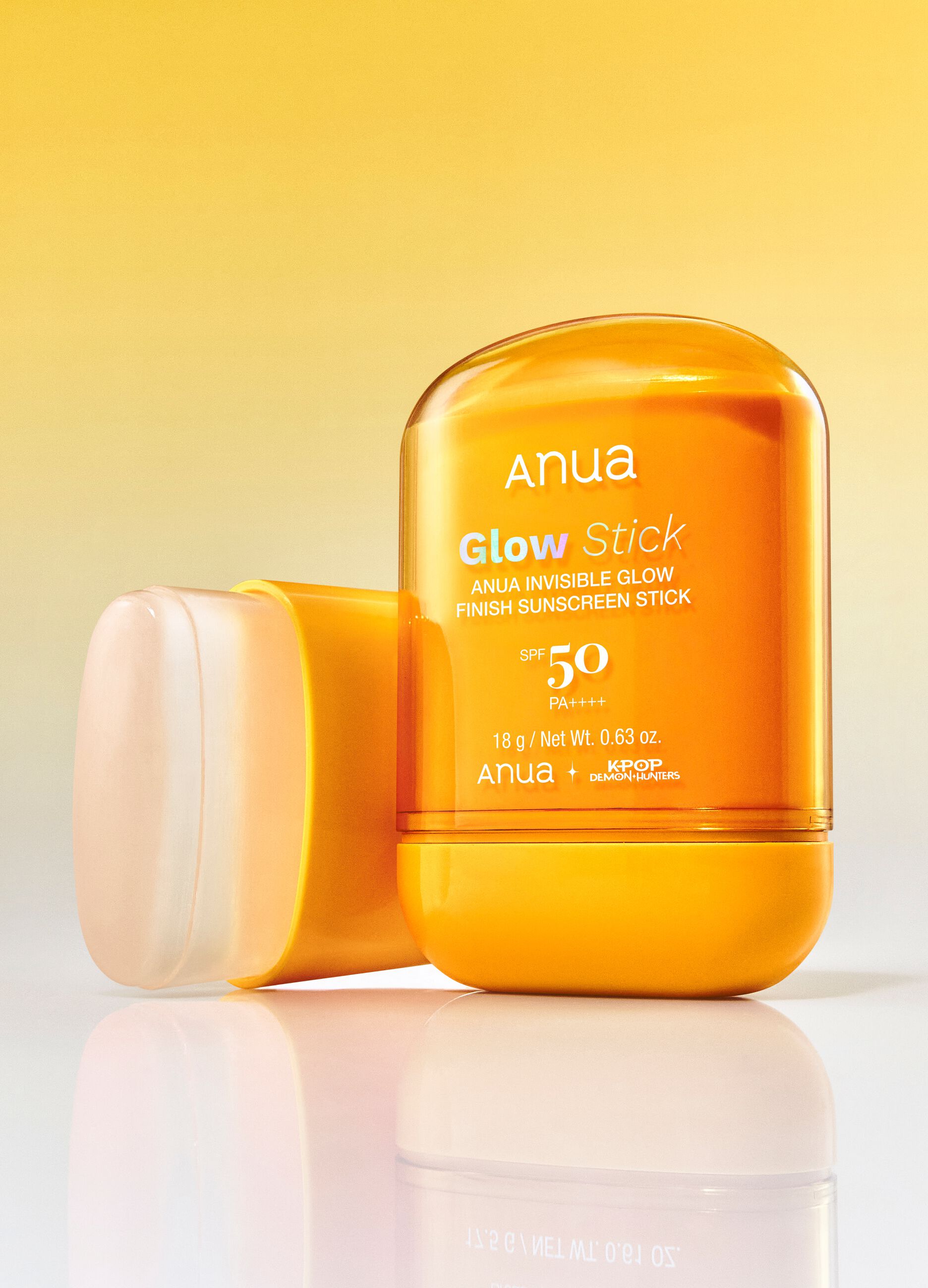 Invisible Glow Finish Sunscreen Stick 18 g | Anua K-Pop Demon Hunters