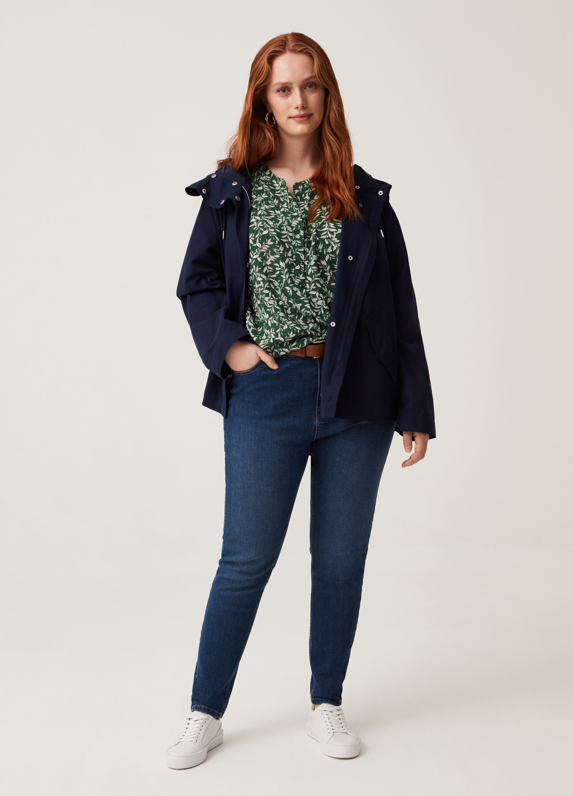 Ovs Giacca corta con cappuccio Curvy MYA