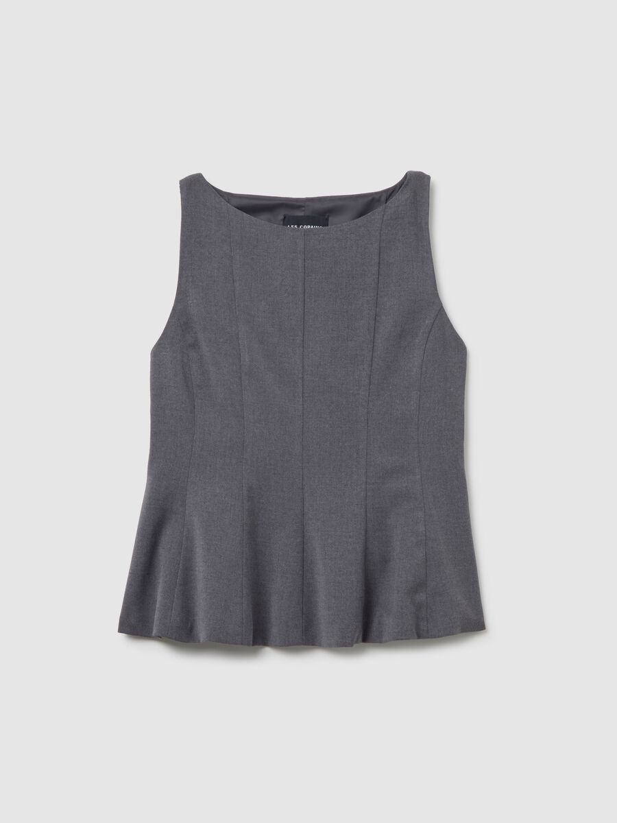 Grey Slim Fit Top_4