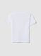 Boys&rsquo; white pure cotton T-shirt, regular fit_1