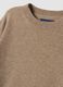Beige pure cashmere crew-neck jumper_1