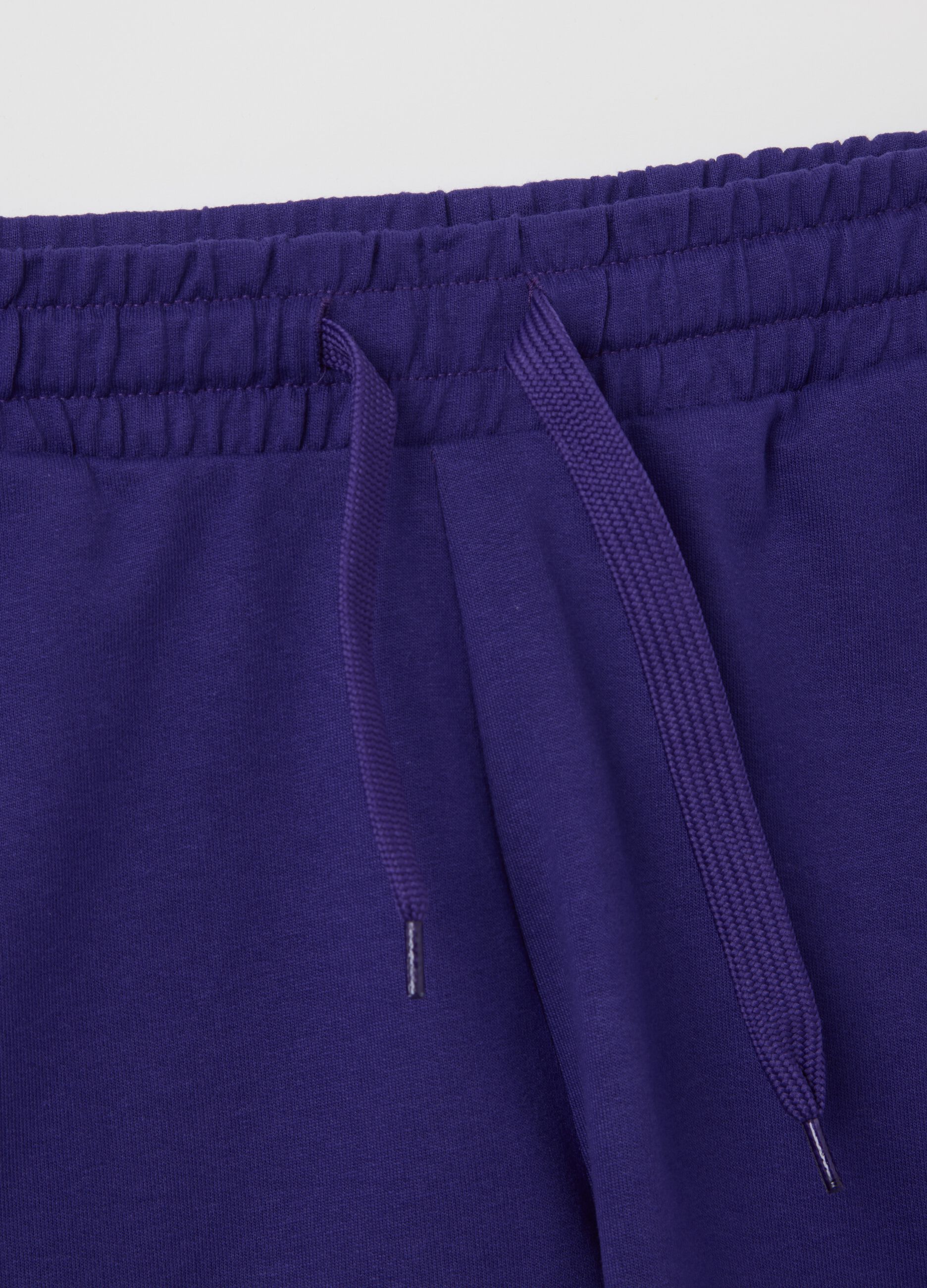 Boys' short purple regular fit set in 100% cotton with Los Angeles Lakers logo