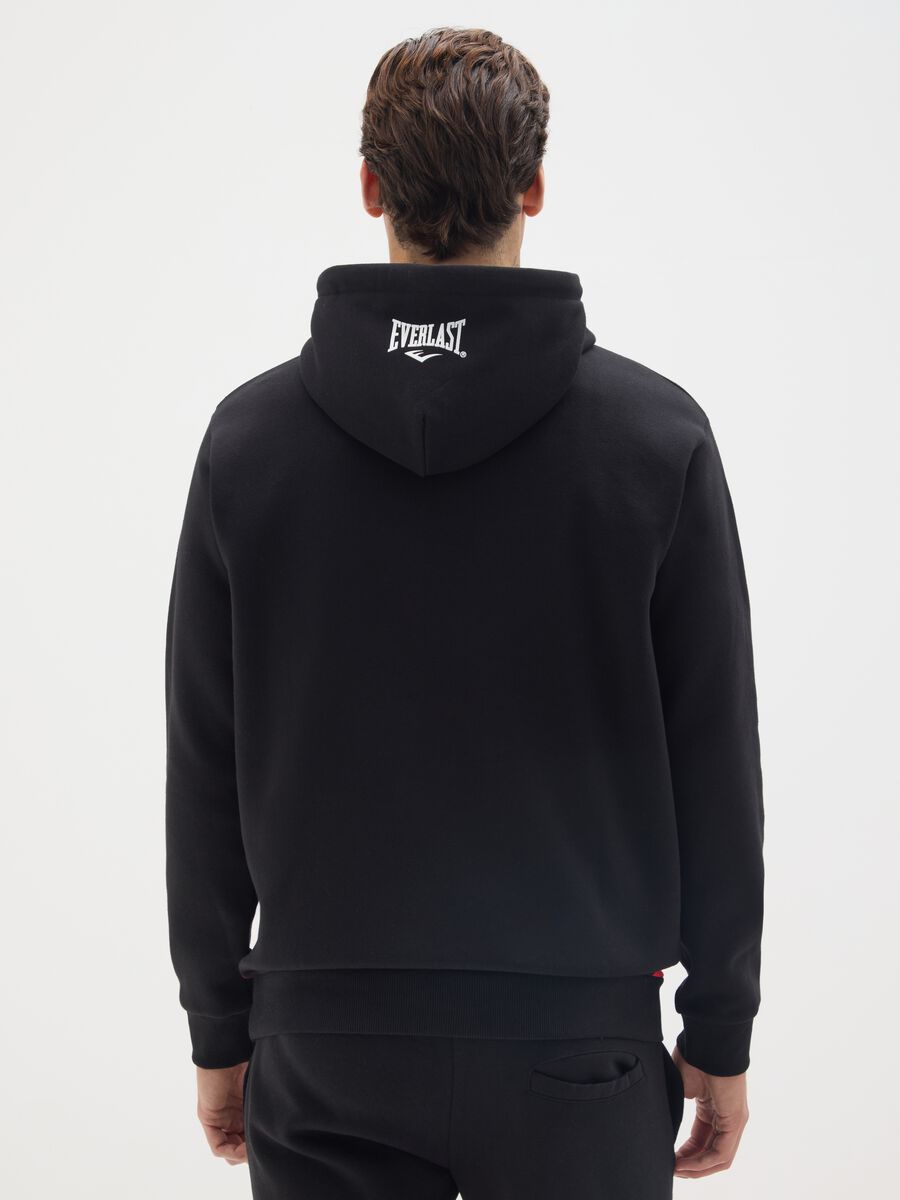 Felpa in misto cotone multicolor con cappuccio Everlast_2