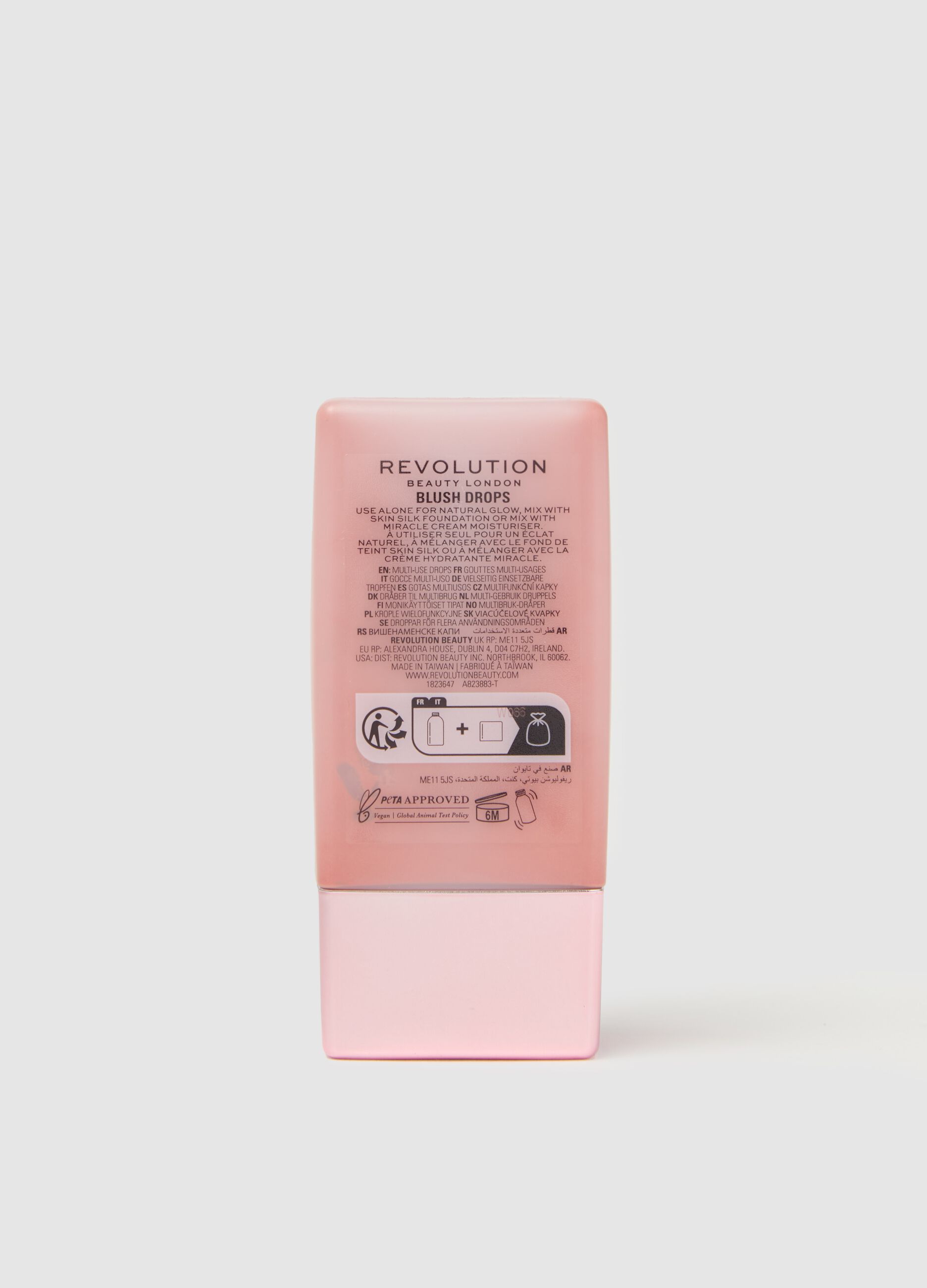 Bright Light Blush Drops Pink Rosie liquid blush