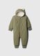 Padded onesie with faux fur lining_0