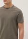 Regular fit green pure cotton T-shirt_3