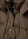 Green oversized padded hooded jacket_1