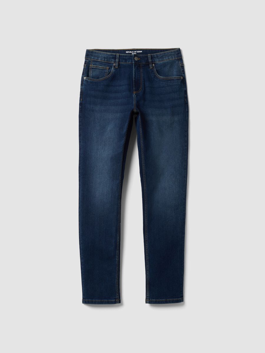 skinny-fit stretch cotton denim jeans_4