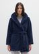 Blue Coral Fleece Dressing Gown_1