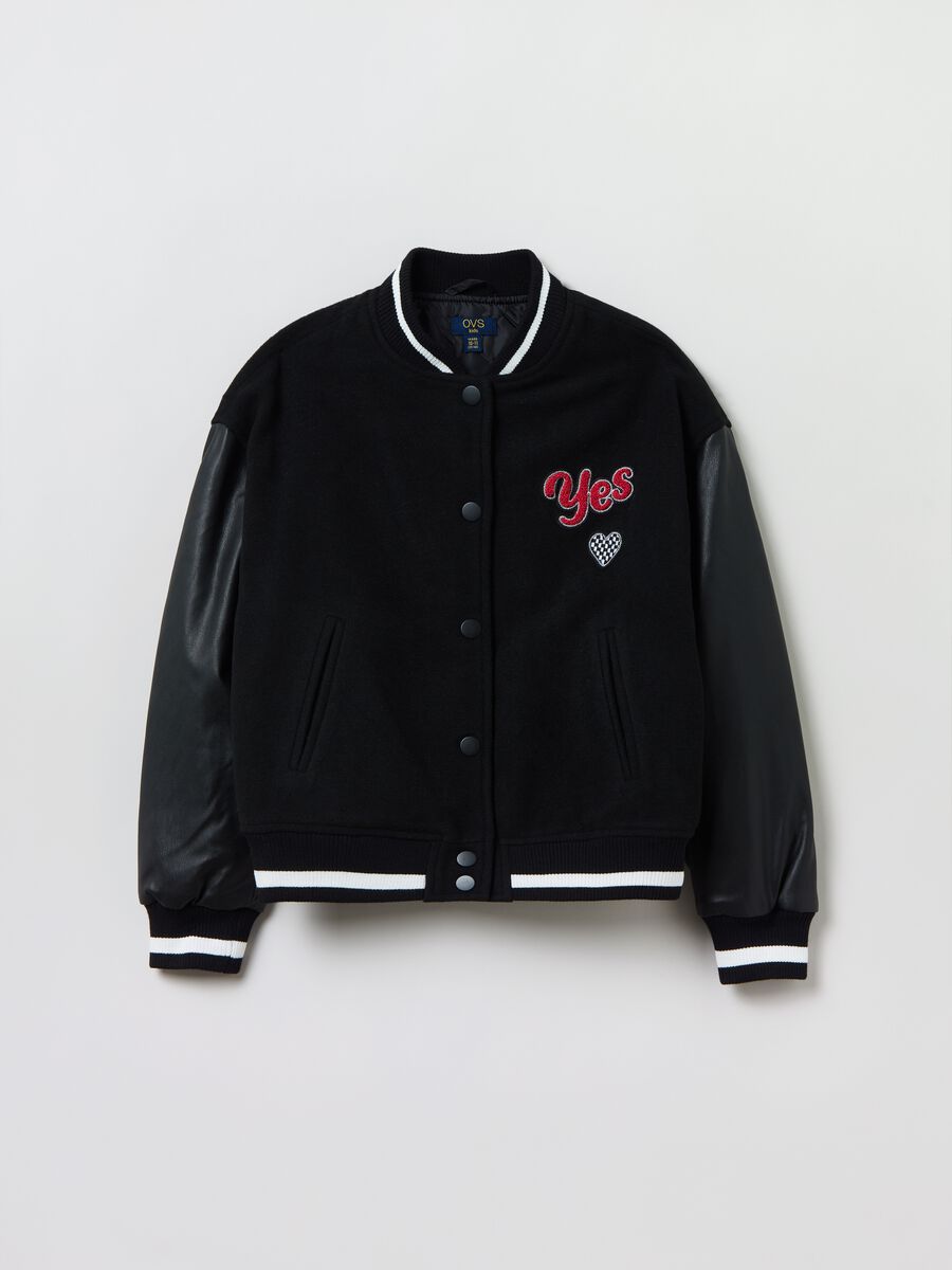 Bomber combinato con patch _0
