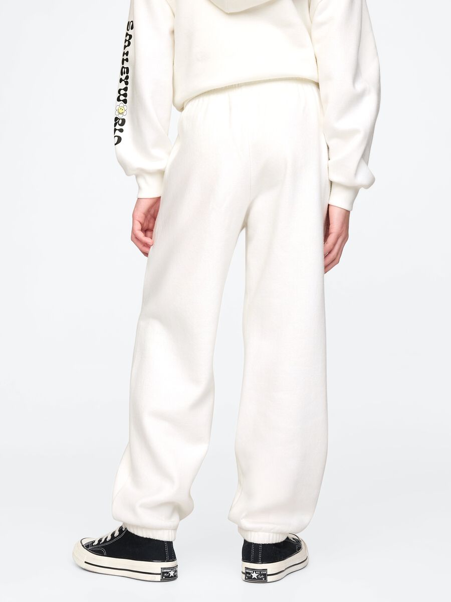 Pantaloni bianchi in maglia_2