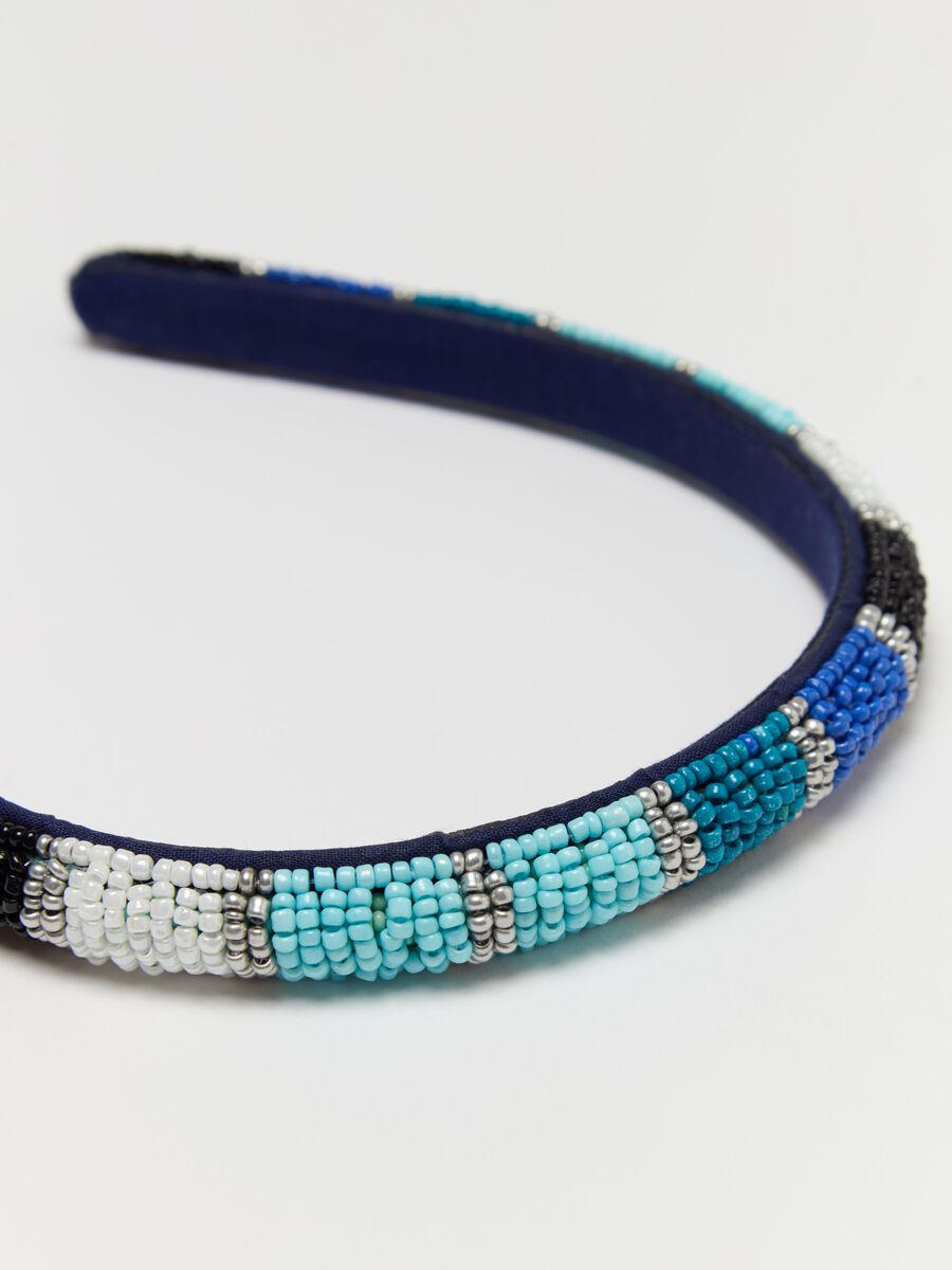 Alice band with beads_1