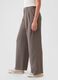 Wide leg trousers with darts_4