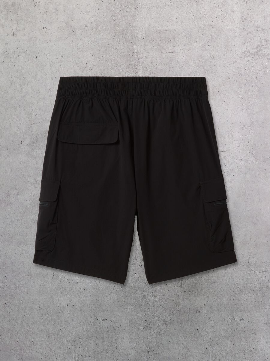 Technical Cargo Shorts Black_6
