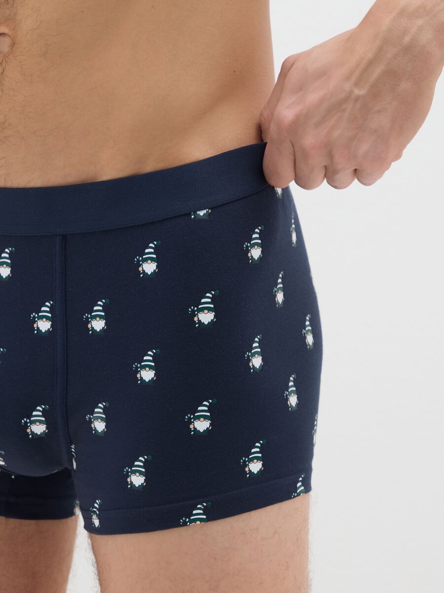 Twin-pack regular fit blue stretch cotton boxers_3