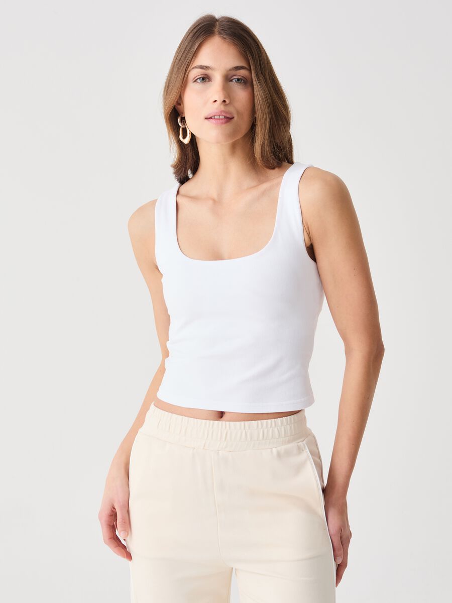 ALTAVIA STUDIO crop tank top_0