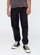 Black Stretch Cotton Trousers_1