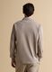 Grey stretch cotton-blend piqu&eacute; polo shirt, Easy Dry, regular fit_3